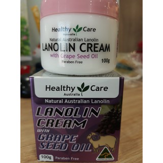 Kem dưỡng da mặt Lanolin cùng tinh dầu hạt nho ÚC
