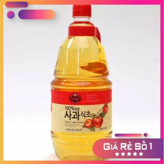 Dấm Táo Beksul Hàn Quốc nhập khẩu 1800ml