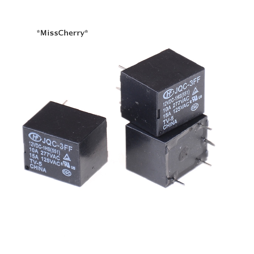 Set 5 Rơ Le 12VDC SRD-S-112DM 15A 125VAC 4Pins Chuyên Dụng 0 0 0 0 0 [Hot]