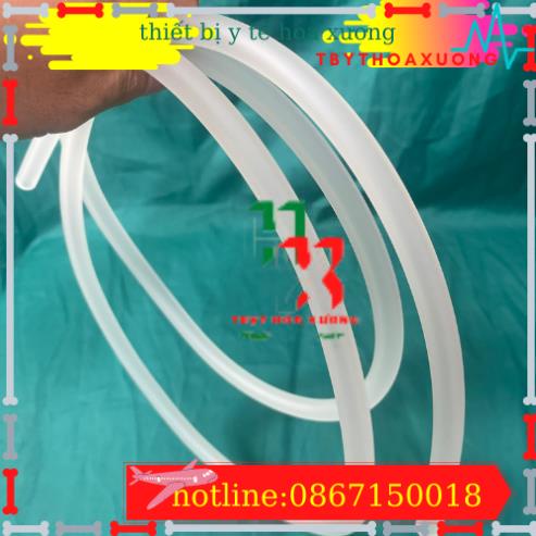 Dây Hút Dịch Silicon Dùng Cho Máy Hút Dịch Yuwell 7E-A, 7E-B, 7E-C, 7A-23D, Kaneko, Lucass