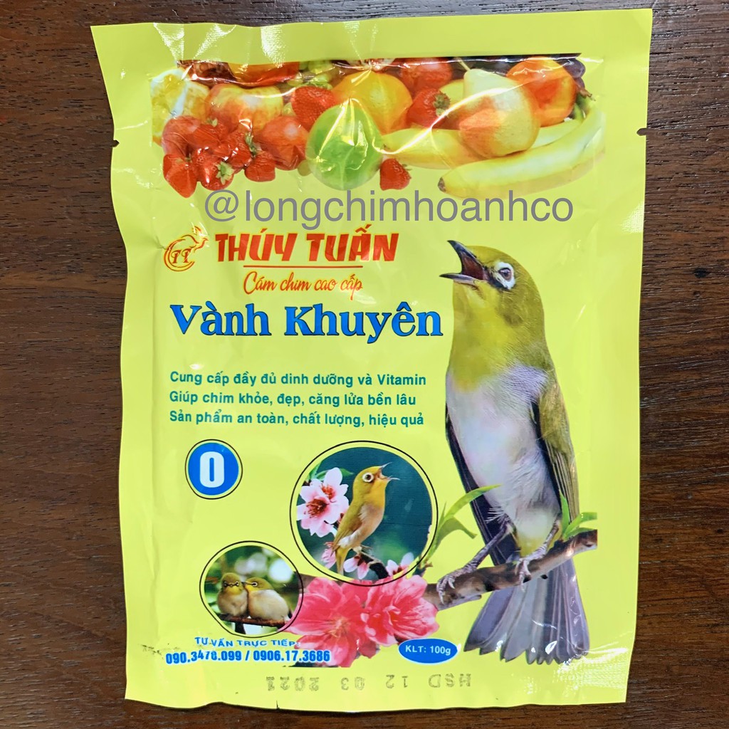 Cám Khuyên Thuý Tuấn Số 0 Dưỡng & Thay Lông