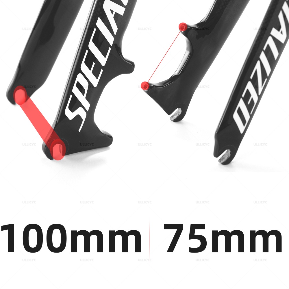 Phuộc Xe Đạp 3k 20 inch Bằng Sợi carbon Cao Cấp c-bra