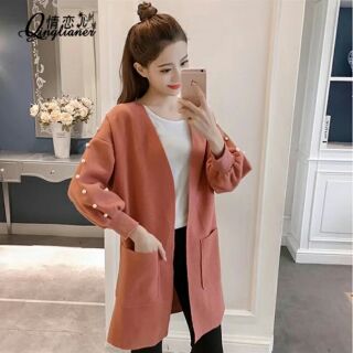 Áo khoác dạ tay đính ngọc trạ
