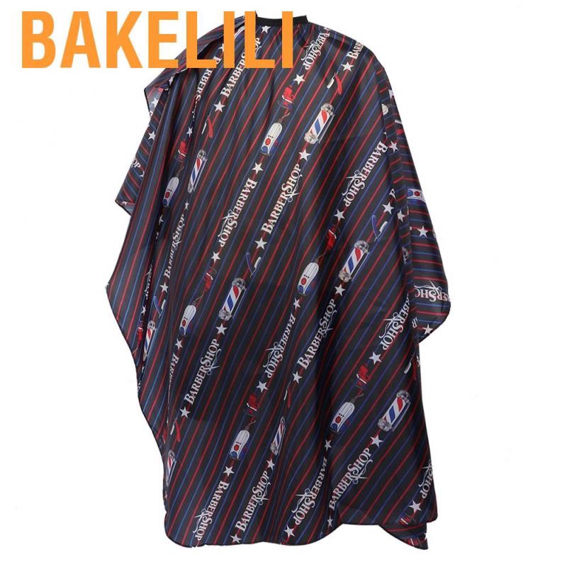 Bakelili Waterproof Hair Dyeing Cutting Cape Hairdressing Apron for Barber Shop Salon Use