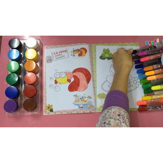 TẬP TÔ CHO BÉ ( GIAO MẪU NGẪU NHIÊN )