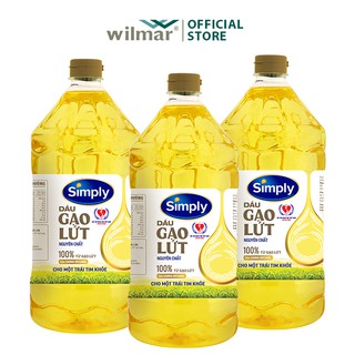 Mua 2 chai tặng 1 chai dầu gạo lứt simply 2l
