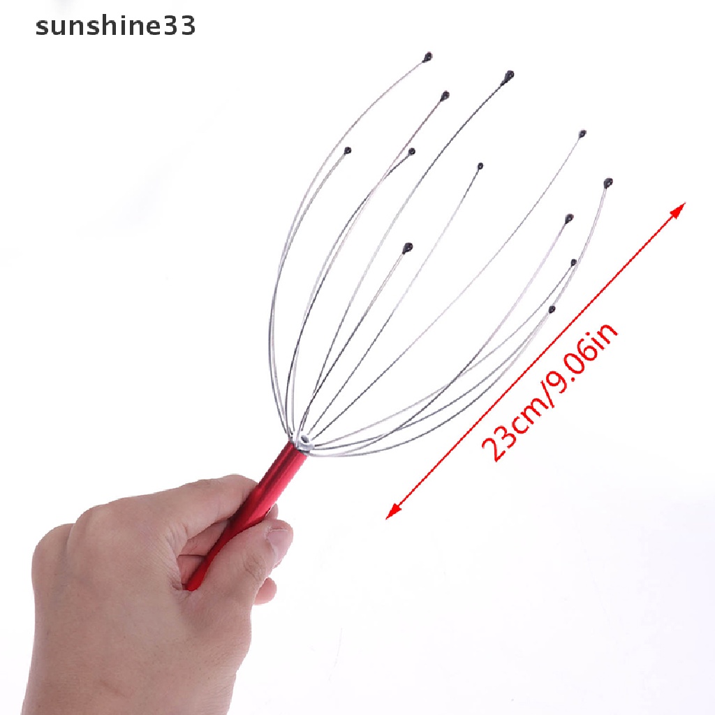 [Hàng mới về] Dụng cụ mát xa đầu và cổ hình bạch tuộc tiện lợi