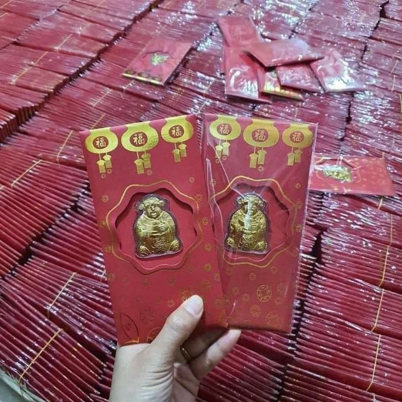 Lì xì thần tài 24k