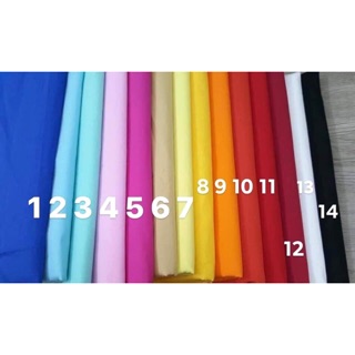 V3🌈 VẢI TWILL HOẠ TIẾT TRƠN FULL ĐA SẮC MÀU MAY ĐỒ CHO DOLL, OBITSU/ DIY, HANDMADE, QUILTING..