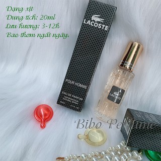 Nước hoa nam mini lacost 20ml