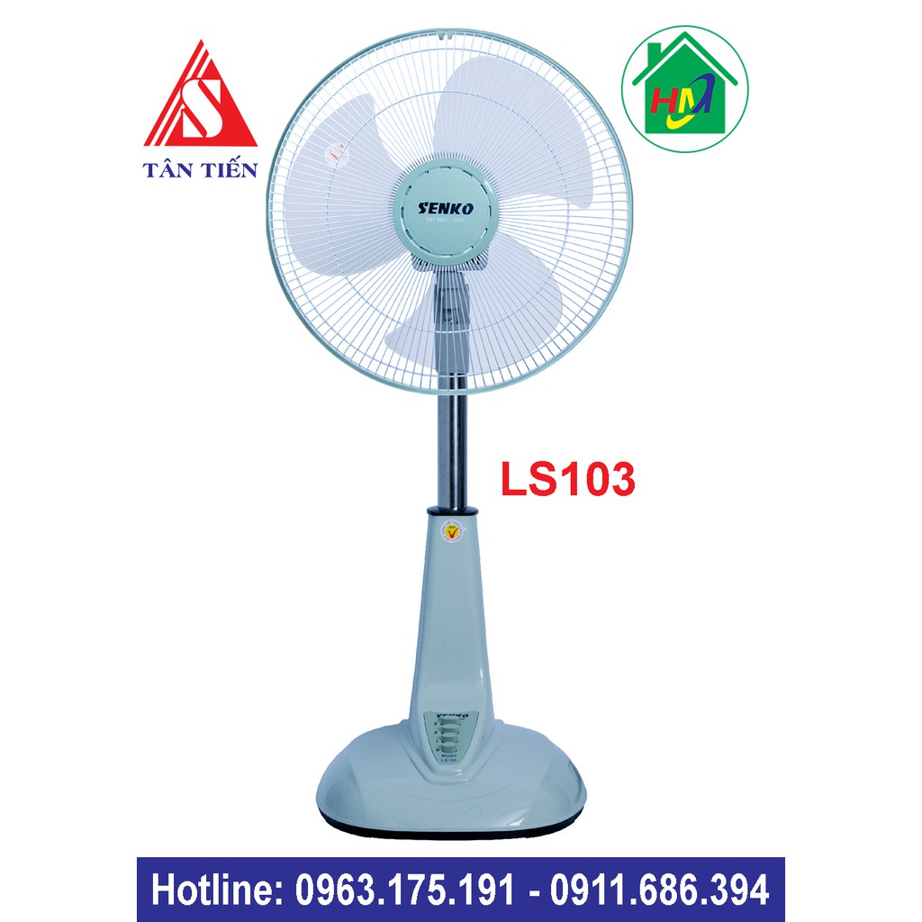 Quạt Lửng Thân Inox Senko LS103/LS1630