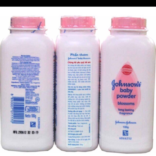 Phấn rôm Johnson's baby 100g