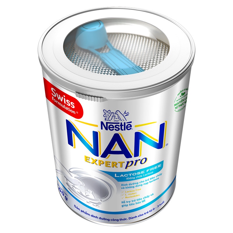 Sữa Bột Nestle NAN Expert Pro Lactose Free 400g - Nan all cho trẻ tiêu chảy
