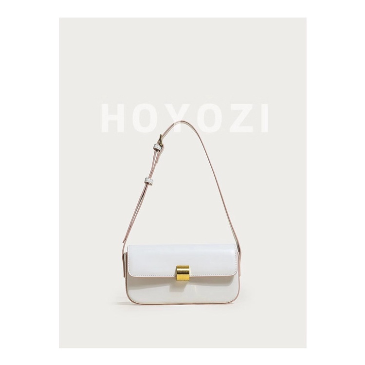 Túi đeo dưới cánh tay Dáng Vuông Nhỏ Màu Hồng Dễ Thương Thời Trang 2022