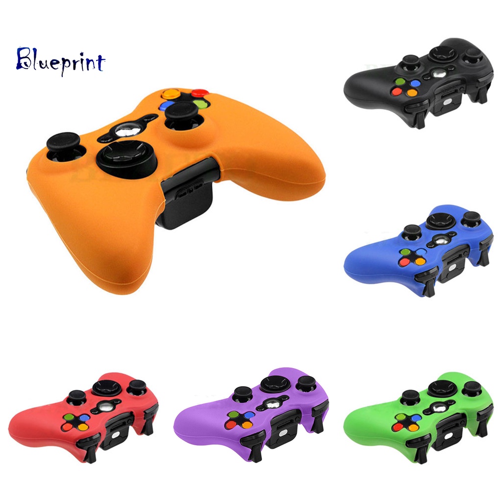 ★Vỏ Bọc Silicon Đàn Hồi Cho Tay Cầm Chơi game xbox 360