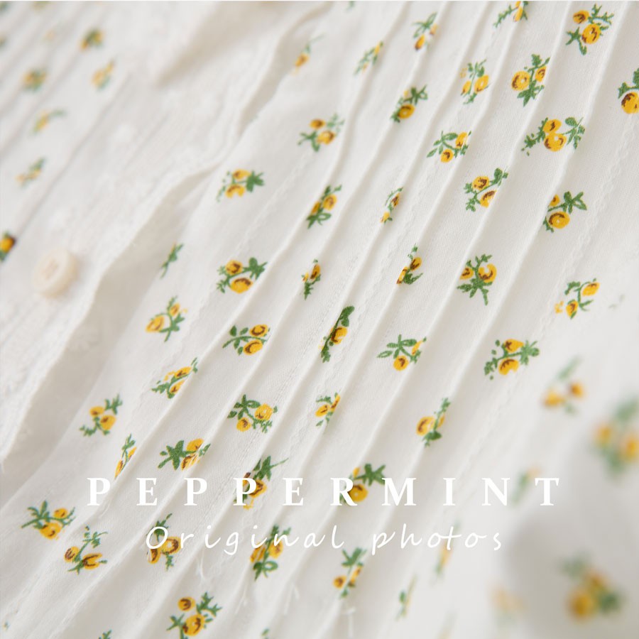 Áo Sơ Mi Hoa Ngắn Tay Phong Cách Hàn Quốc Mới 44764