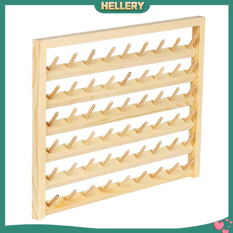 Giá Đỡ Cuộn Chỉ Thêu Treo Tường 54 Cuộn Tiện Lợi