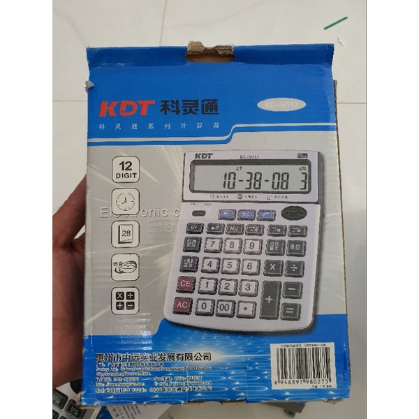 Máy tính kỹ thuật 12 số KC - 5012 công cụ hỗ trợ tính toán tiện dụng | BigBuy360 - bigbuy360.vn