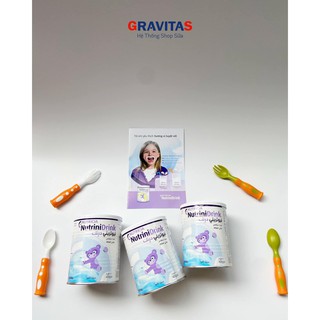 Sữa Nutrinidrink Vị Vani Và Neutral 400g Chính Hãng Ollin