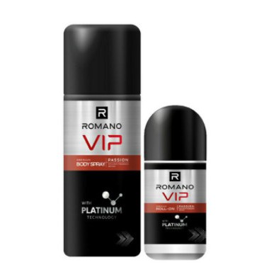 Combo 1 xịt romano vip 150g và 1 lăn romano vip 50ml