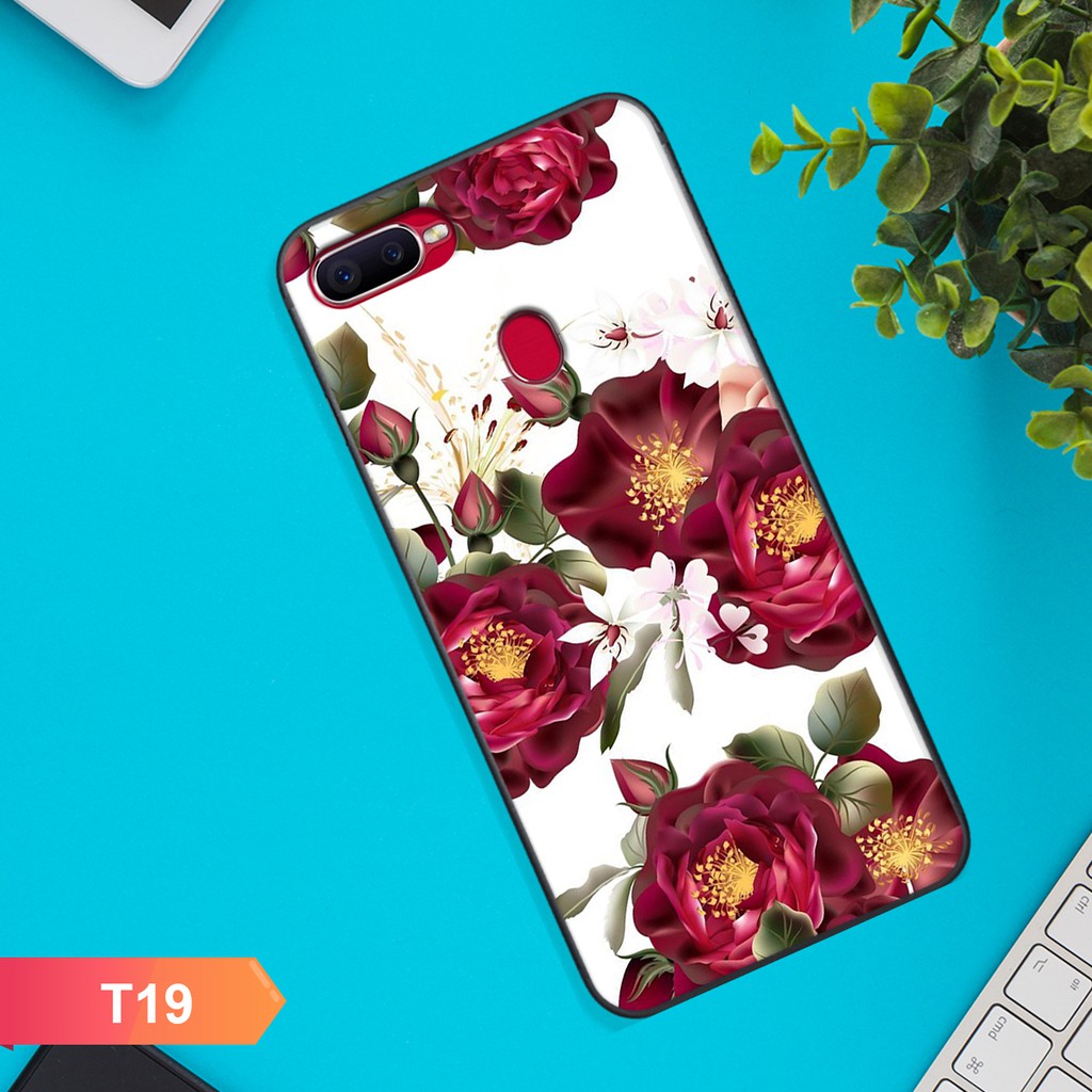 Ốp lưng Oppo F9 - Oppo A7 - Oppo A12 - Oppo A5S in hình hoa