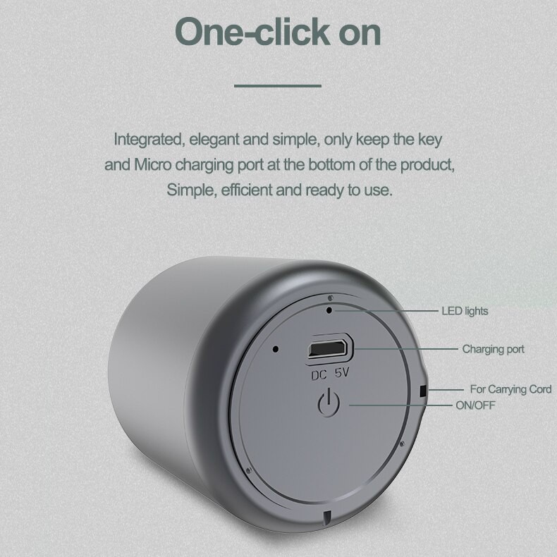 Loa bluetooth NUOWA Mini Hình Tròn Bằng Thép Tiện Dụng