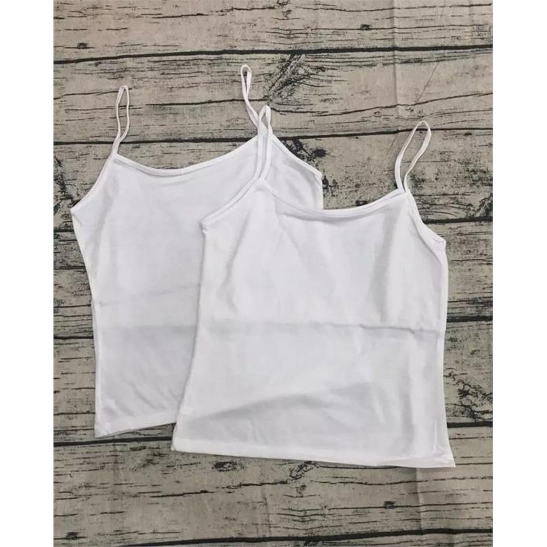 Áo lá học sinh dáng dài cotton dẻo cao cấp siêu đẹp mát mịn 2 dây có size SILKCHIP 002