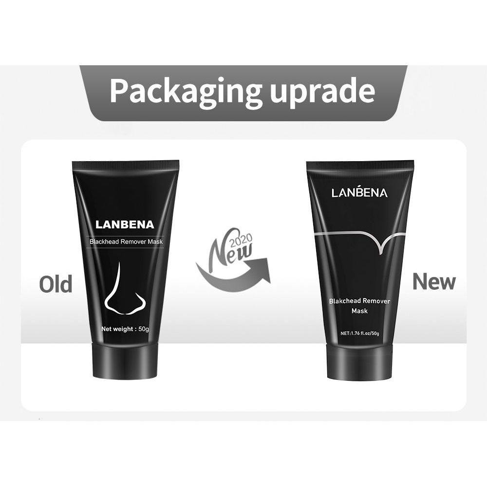 Mặt Nạ Lột Mụn Đầu Đen Làm Sạch Sâu Lanbena 50G