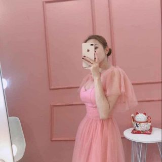 Đầm voan tơ lụa combo chọn live