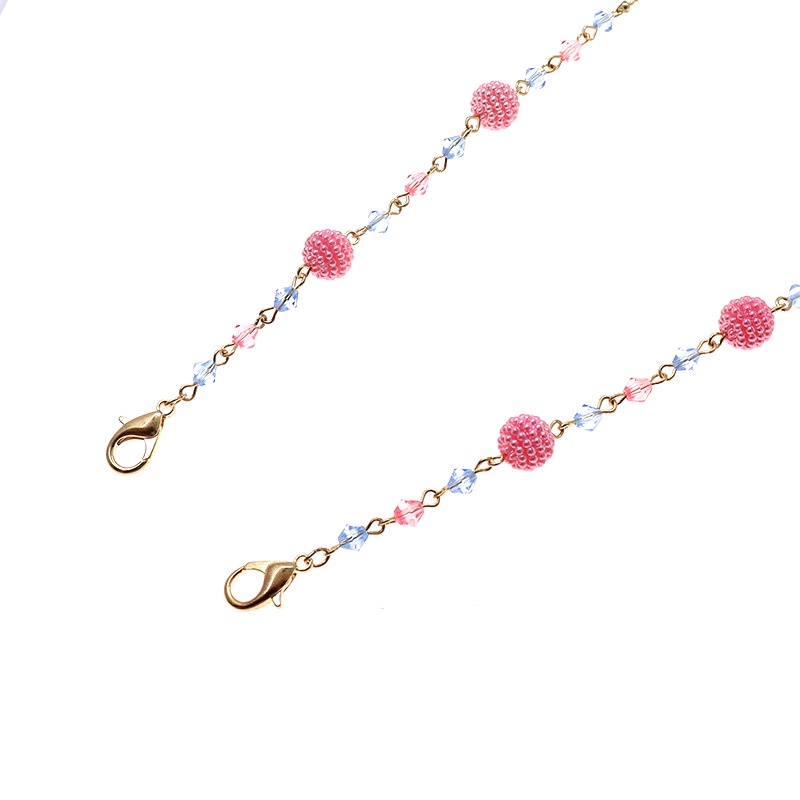 Dây Đeo Mắt Kính Chống Thất Lạc Hình Quả Dâu Dễ Thương Đa Năng Cho Bé