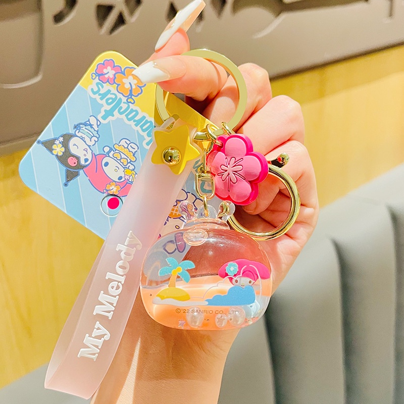Móc Khóa Phao Nổi Hình Sanrio Sáng Tạo