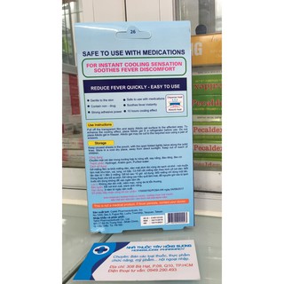 HỘP 6 MIẾNG DÁN HẠ SỐT AKIDO