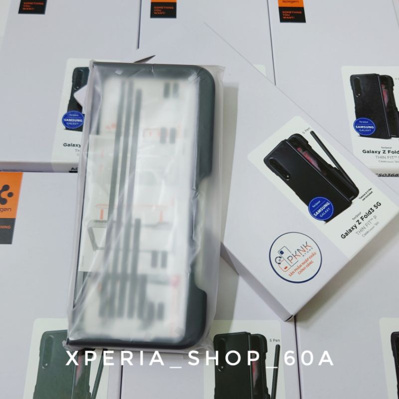 Ốp lưng Spigen Thin Fit P Galaxy Z Fold 3 Chính Hãng
