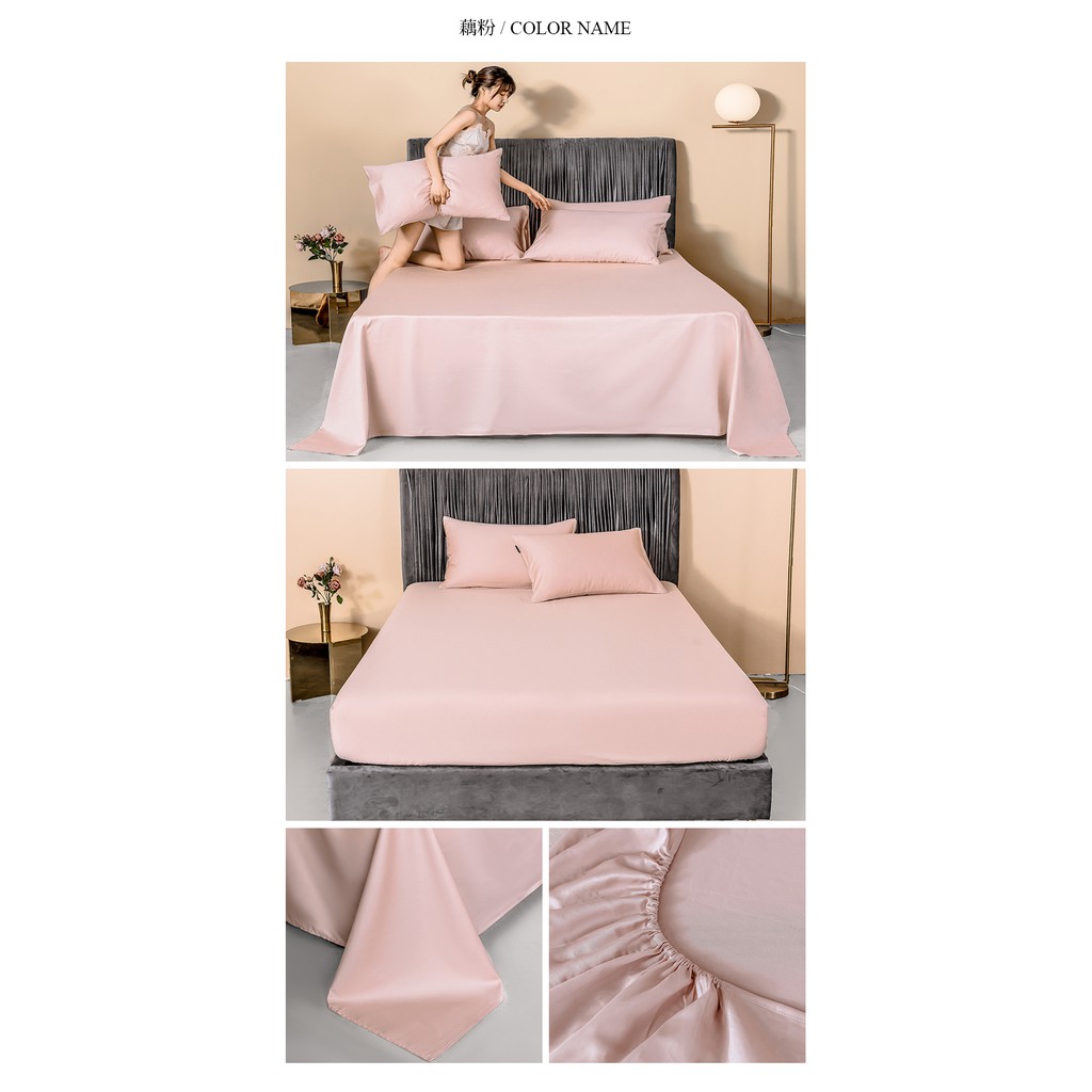 [RẺ VÔ ĐỊCH] Bộ Drap Cotton 60s - Ga Gối Cotton Lụa Satin Cao Cấp Sakura JP Bedding Decor