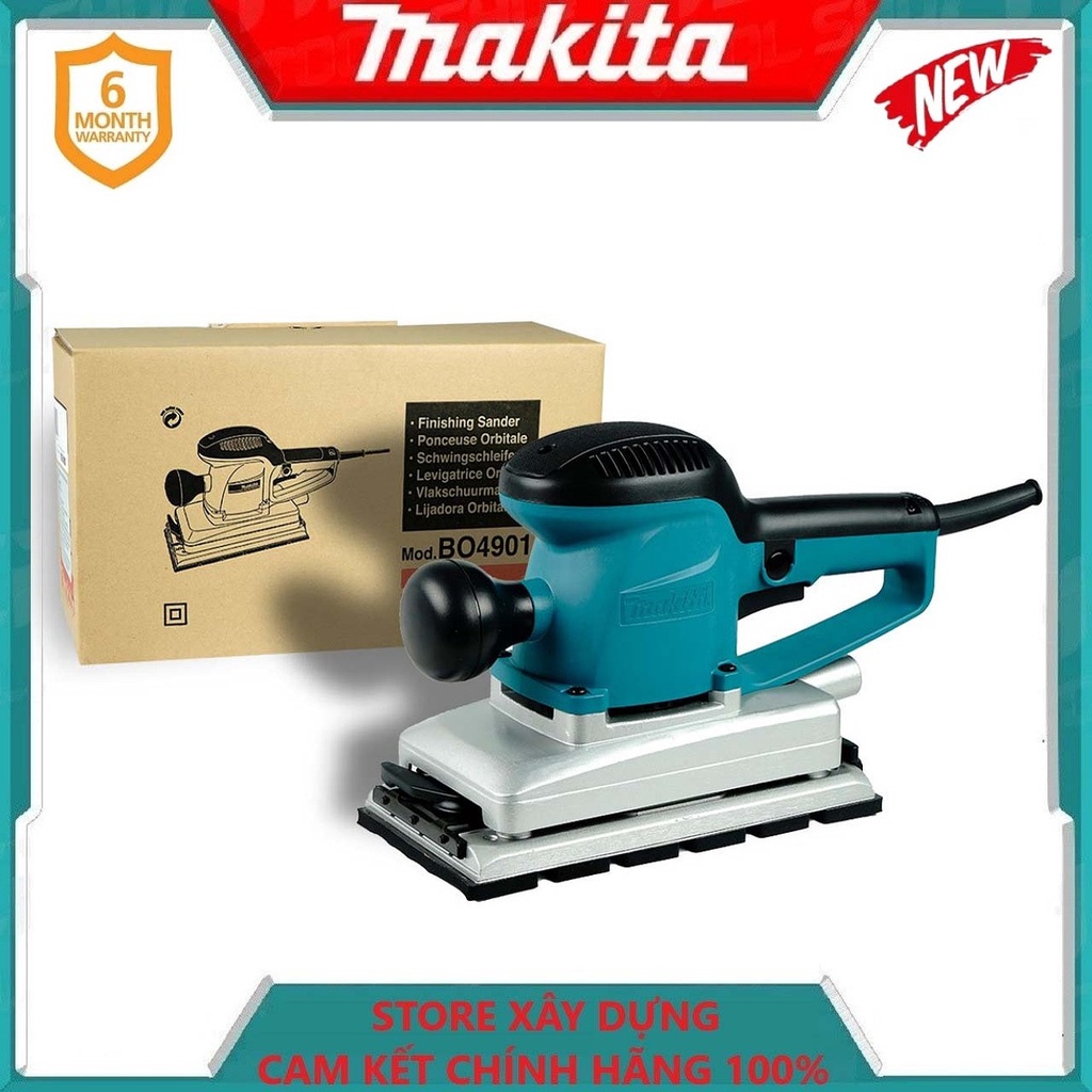MÁY CHÀ NHÁM RUNG 330W (115MM X 280MM) MAKITA BO4901- HÀNG CHÍNH HÃNG