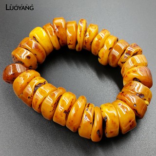 Vòng Tay Đá Hổ Phách May Mắn