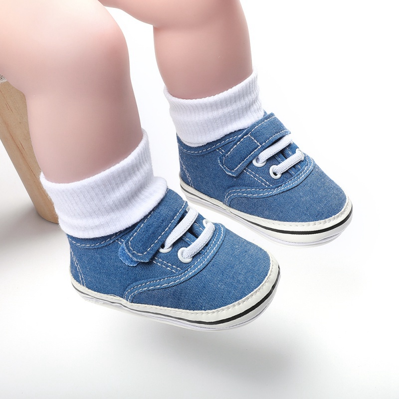 Giày Cotton Đế Mềm Chống Trượt Cho Bé