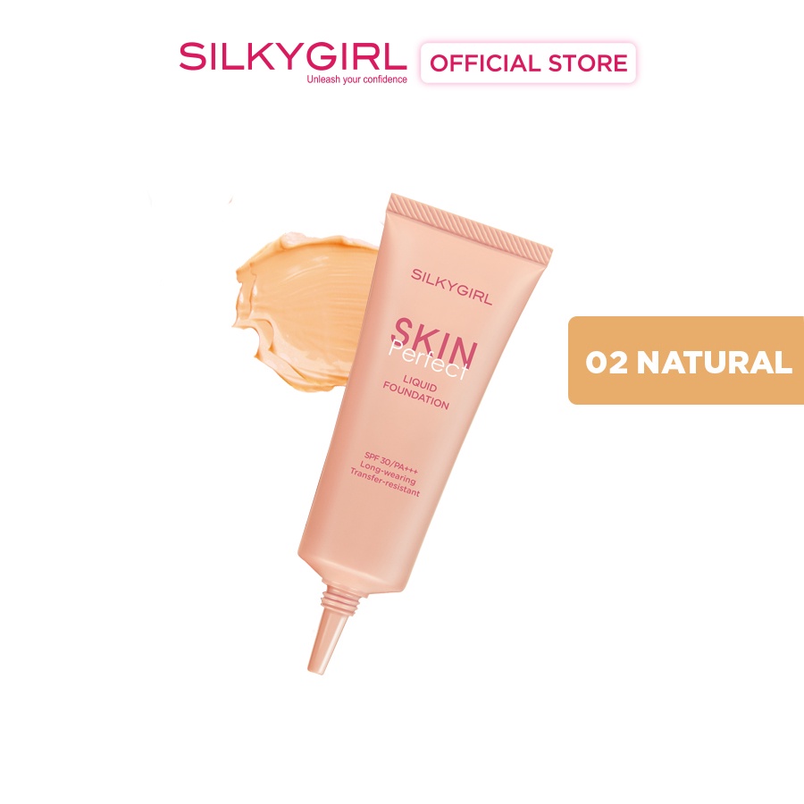 Kem Nền Dạng Lỏng Silkygirl Skin Perfect Liquid Foundation 25Ml