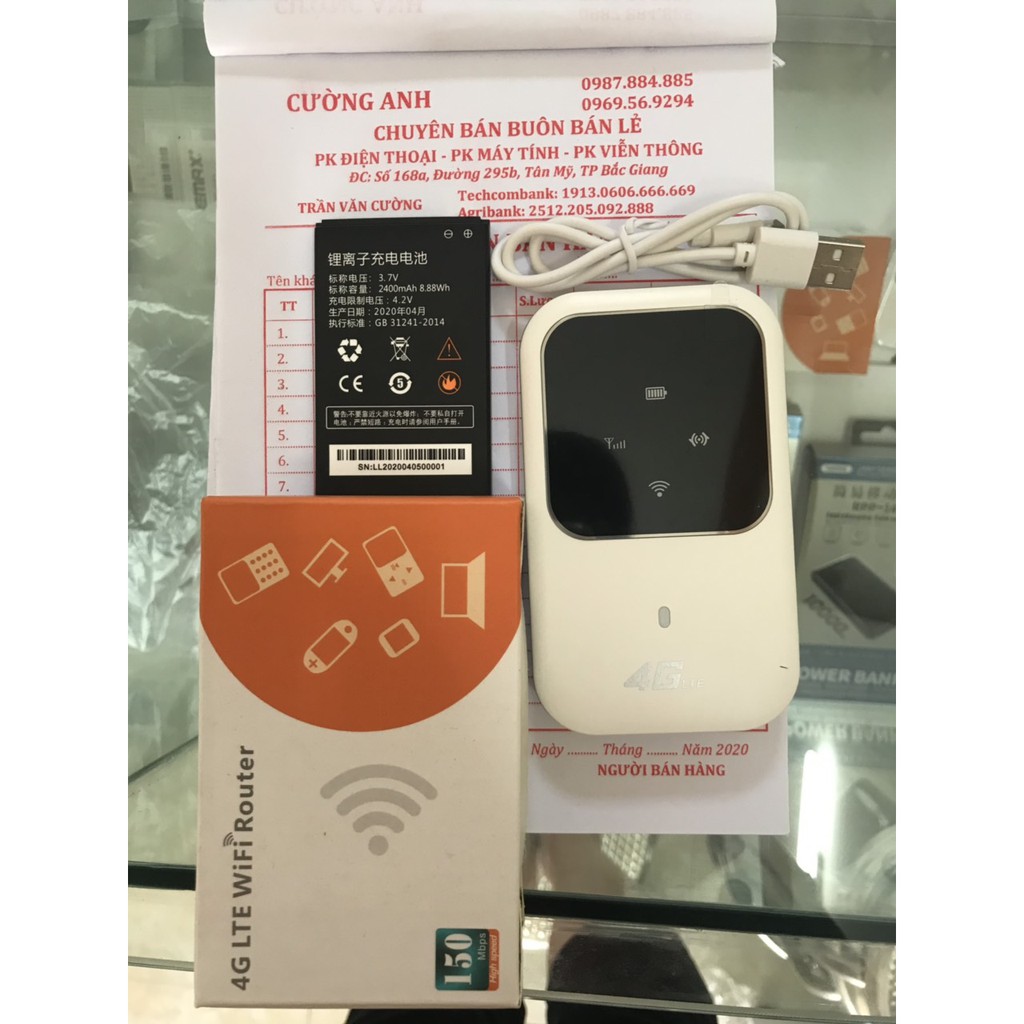 Bộ Phát Wifi 4G LTE A800 Chính Hãng - LTE A800 - A800 - 4g a800