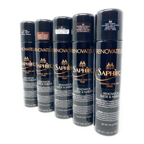 Chai xịt phục hồi màu da lộn MDO Renovateur spray 250ml, xi đánh giày da lộn