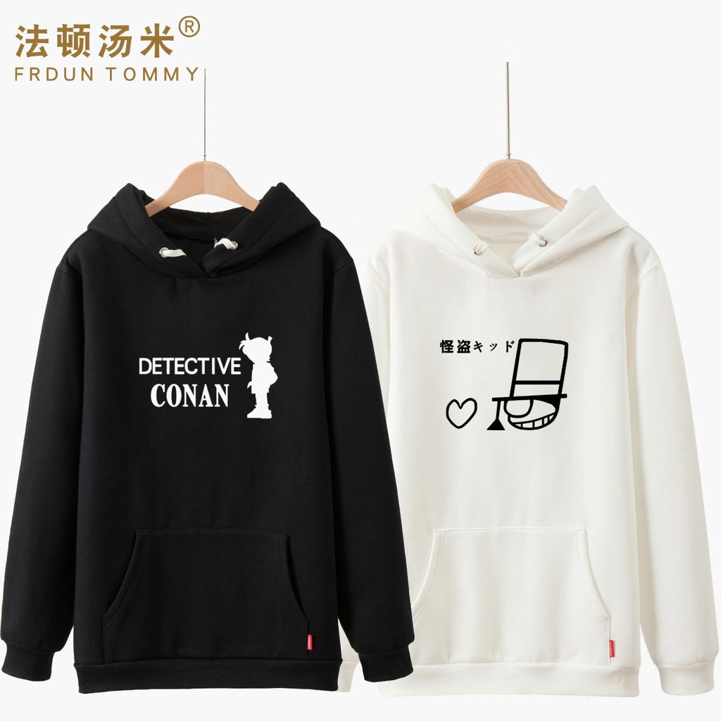 Áo Hoodie Conan shinichi thám tử lừng danh in theo yêu cầu