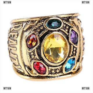 Nhẫn Đính Đá Than Hoạt Tính Độc Đáo
