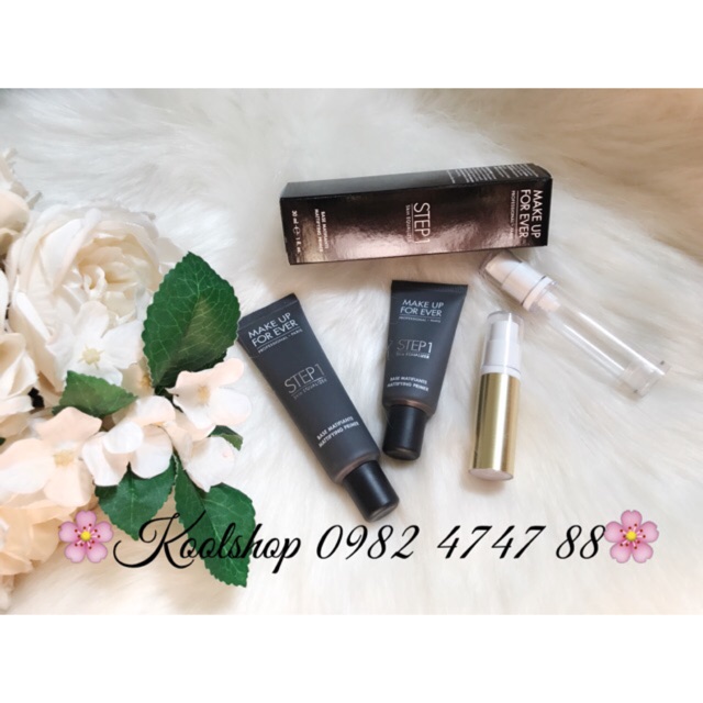 Kem lót Make Up Forever Step1 Base Matifiante Mattifying Primer 30ml và mini 15ml | BigBuy360 - bigbuy360.vn