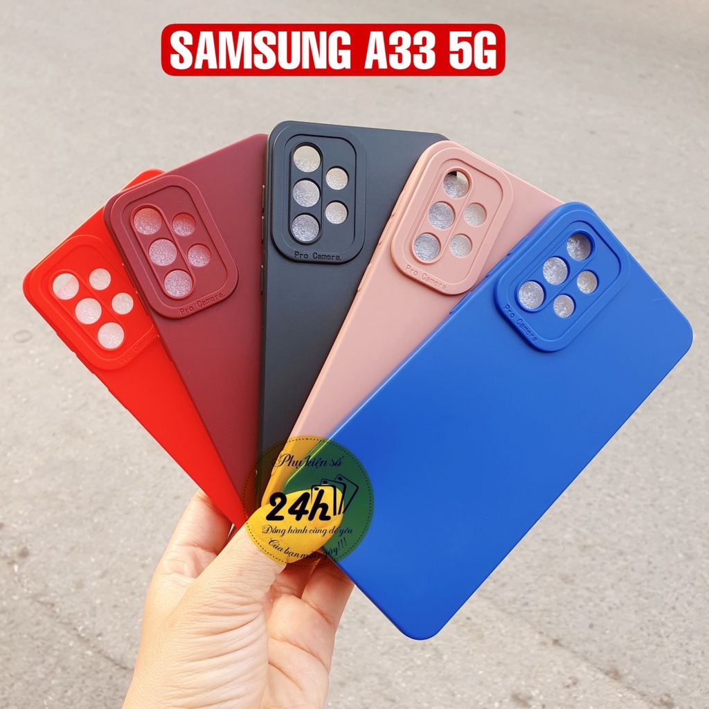 Ốp lưng dẻo màu Samsung Galaxy A53 5G A03 core Samsung A33 5G A03 có gờ bảo vệ camera