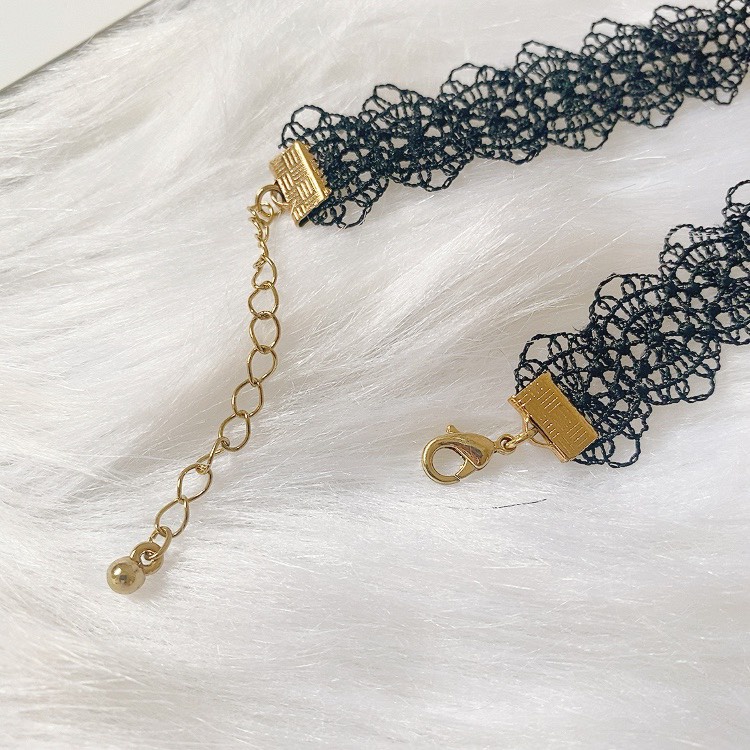 [QUÀ TẶNG KÈM -  GIFT] Dây Chuyền Nữ - CHOKER REN -  thời trang phụ kiện trang sức -COCHUNHOCHUYENSI