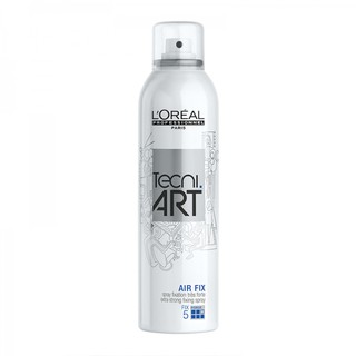 XỊT TẠO KIỂU VÀ ĐỊNH HÌNH NẾP TÓC L'OREAL TECNI.ART AIR FIX EXTRA 250ML