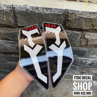 Decal dán đèn pha vario click