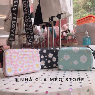 Túi kiểu dáng vali mini sành điệu phù hợp mọi hoàn cảnh [NHÀ CỦA MÉO STORE]