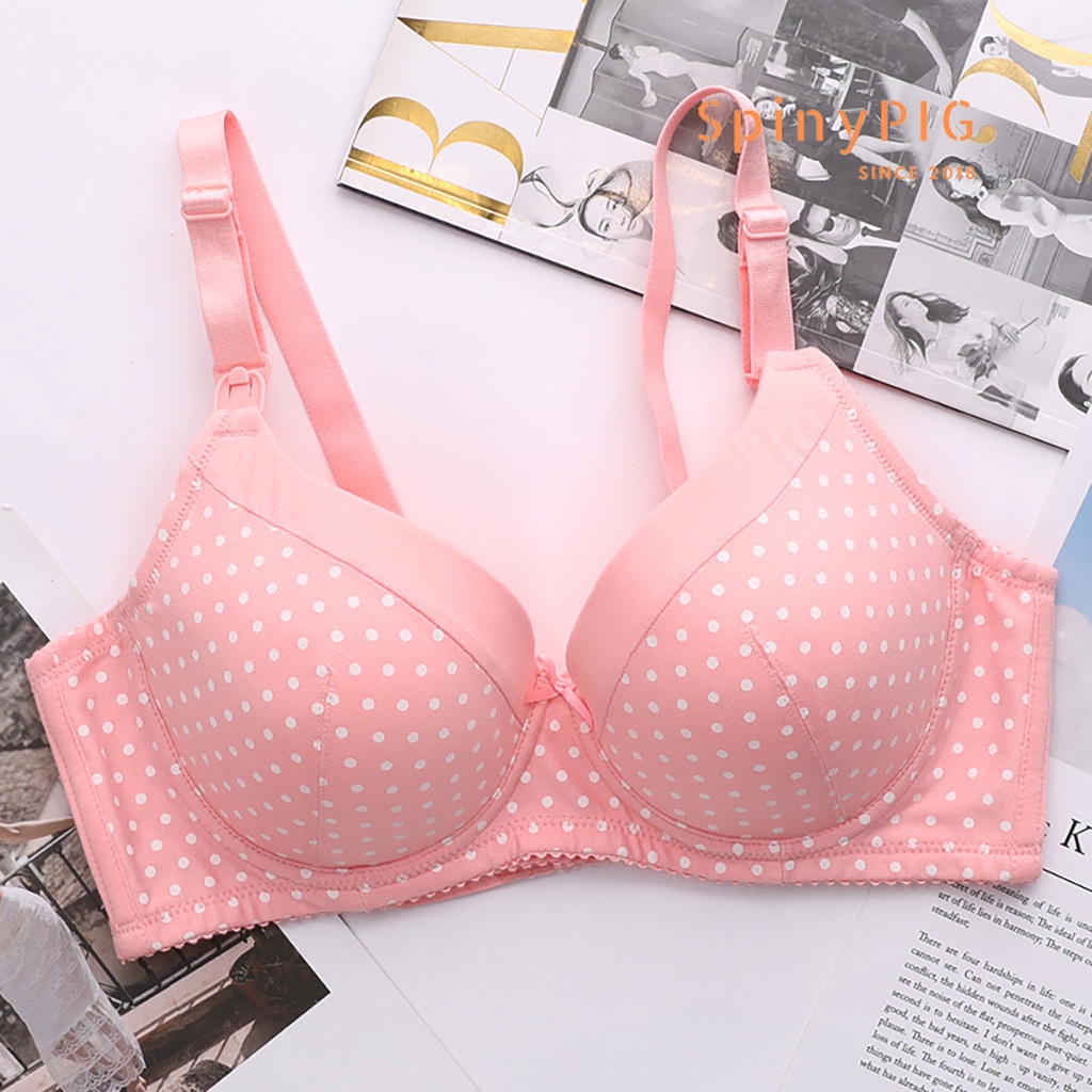 Áo lót bầu, áo lót cho bé bú cotton móc cài tiện lợi chất liệu cực đẹp TẶNG KÈM MÓC CÀI