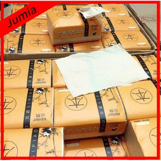 Giấy ăn Gấu trúc làm từ than tre không chất tẩy, Giấy ăn Sipiao an toàn cho sức khỏe người sử dụng